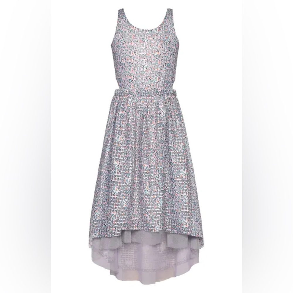 Truly Me Dress from Nordstrom Hi Low Floral Sequin